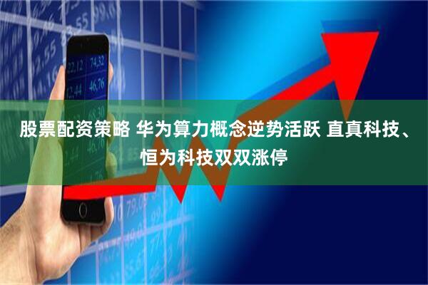 股票配资策略 华为算力概念逆势活跃 直真科技、恒为科技双双涨停